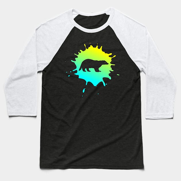 Men or Boys Badger Baseball T-Shirt by JKFDesigns